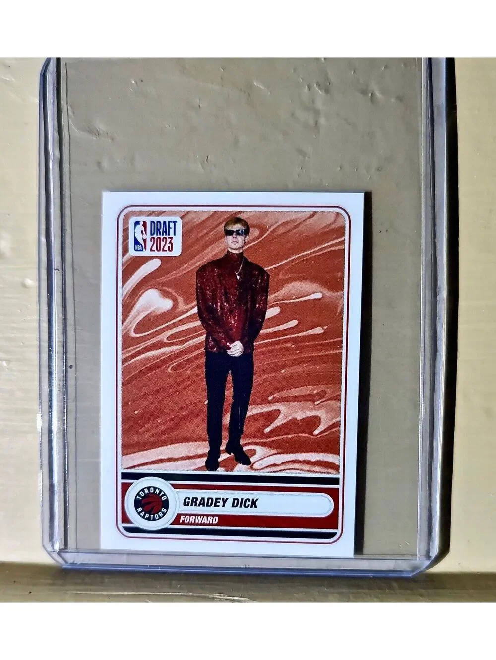 2023-24 Gradey Dick Panini NBA Draft Rookie Basketball #90 Sticker